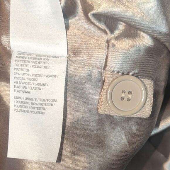 Vtg. Linea by Louis Dell'Olio Coat fawn sz 22W - Picture 6 of 7